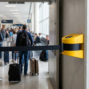 Wall Mounted Retractable Barriers – 7.6m – Industrial Use