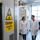 Radiation Risk Safety Sign – 1mm Rigid Plastic – Indoor/Outdoor