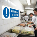 Food Safety Signs – 1mm Rigid Plastic – Indoor/Outdoor Use