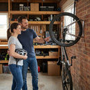 Adjustable Wall Mounted Bicycle Rack – Galvanised Steel – Indoor Storage Solution