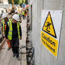 Caution Trip Hazard Safety Signs – 1mm Rigid Plastic – Indoor/Outdoor Use