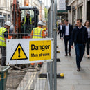 Danger Men at Work Signs – 1mm Rigid Plastic – Indoor/Outdoor Use