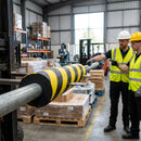 Curved Foam Pipe Impact Protectors – 1m – Polyurethane – Industrial