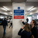 Fire Action Notice – 600mm x 450mm – Rigid Plastic – Car Parks