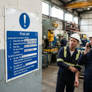 First Aid Safety Notice – Informative – Workplace & Industrial