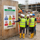 Custom Site Safety Sign – 6mm Thick Correx – Industrial Use