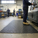 Heavy Duty Workplace Matting – Black – 10mm Thick Rubber – Industrial Use