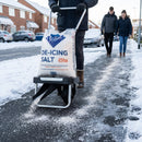 Walk Behind Winter Salt Spreader – 25kg – Recycled Plastic & Metal – Outdoor Use