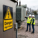 High Voltage Safety Signs – 1mm Rigid Plastic – Indoor/Outdoor Use