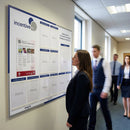 Corporate Information Board – 1440mm x 1145mm – Rigid Plastic – Office Use