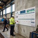 Safety Information Board – 2060x1010mm – Rigid Plastic – Industrial Use