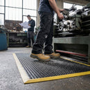 Heavy Duty Anti-Fatigue Workstation Mats – Flexible Rubber – Industrial Use