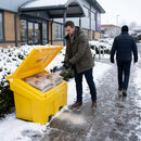 Lockable Grit Bin – 400L & 400Kg Salt – Durable Polyethylene – Outdoor Use