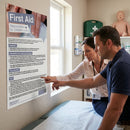 First Aid Resuscitation Poster – 420mm x 594mm – Synthetic Paper – Indoor/Outdoor Use