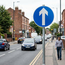 Reflective Traffic Sign – 600mm Diameter – Aluminium RA1 – Outdoor Use