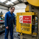 Do Not Remove Guards Safety Signs – 1mm Rigid Plastic – Durable & Long-Lasting – Indoor & Outdoor