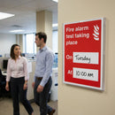 Fire Alarm Test Sign – 215mm x 310mm – 3mm PVC – Indoor Safety