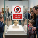 Do Not Touch Safety Sign – 1mm Rigid Plastic – Indoor/Outdoor