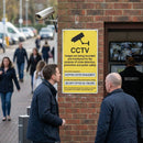 CCTV Security Sign – Indoor/Outdoor Use – Crime Prevention