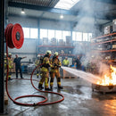 Automatic Fire Hose Reels – 30m x 19mm – Metal Construction – Industrial Use