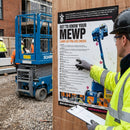 Safety Inspection Poster – 420mm x 594mm – Synthetic Paper – Indoor/Outdoor Use