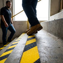 Anti-Slip Self-Adhesive Tape – Black & Yellow – High-Traction Surface – Indoor/Outdoor Use