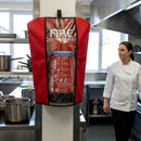 Fire Extinguisher Covers – Medium – Durable Nylon with Velcro – Safety Equipment