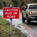 Temporary Traffic Sign – 600mm x 450mm – Polypropylene – Road Safety