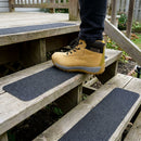 Non Slip Adhesive Backed Stair Treads – 150mm x 610mm – Coarse Surface – Indoor/Outdoor Use