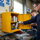 Hazardous Substance Storage Cabinet – 609x457x457mm – Mild Steel – Industrial Use