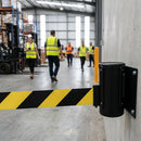 Wall Mounted Retractable Barriers – 4.6m – Industrial Grade – Indoor/Outdoor Use