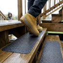 Non Slip Adhesive Backed Stair Treads – 150mm x 610mm – High Traction Surface – Indoor/Outdoor Use