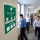 Safety Signs – Your First Aiders – Customizable – Workplace Safety