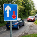 Reflective Traffic Signs – 700mm x 800mm – Aluminium Composite – Outdoor Use