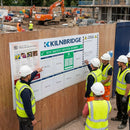Construction Safety Notice Board – 1800x1000mm – Rigid Plastic – Industrial Use