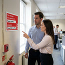 Fire Marshal Location Sign – Customizable – Indoor/Outdoor Use