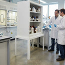 Acid Cabinet Stands – White – Reinforced Steel – Industrial Use