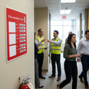 Fire Warden Sign – 215mm x 310mm – 3mm PVC – Indoor Safety