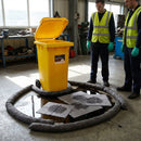240 Litre Spill Response Kits – Yellow – Wheelie Bin – Industrial Use
