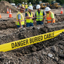 Danger Buried Cable Underground Warning Tape – 150mm x 365m – Polythene – Industrial Use