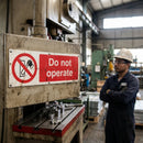 Do Not Operate Safety Signs – 1mm Rigid Plastic – Indoor/Outdoor Use