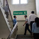 Stairway Identification Signs – Specify Letter or Number – Fire Safety Compliance