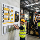 Safety Information Station – 700mm x 750mm – 10mm Foamex – Industrial Use