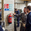 ABC Powder Fire Extinguisher Identification Signs – Landscape – Safety Guidance