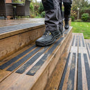 Self Adhesive Anti Slip Strips – 19mm x 610mm – Silicon Carbide Grit – Indoor/Outdoor