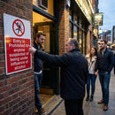 Safety Sign – Entry Prohibited – 1mm Rigid Plastic – Indoor/Outdoor
