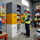 Stackable Hazardous Substance Cabinets – 711x915x457mm – Fire Resistant – Industrial Use