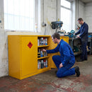 Hazardous Substance Storage Cabinet – 609x915x457mm – Heavy Duty Steel – Industrial Use