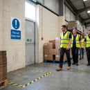 Fire Exit Keep Clear Signs – A4 – Rigid Plastic & Vinyl – Indoor/Outdoor Use