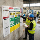 Accident Reporting Information Board – 1520 x 1150mm – Rigid Correx Plastic – Workplace Safety